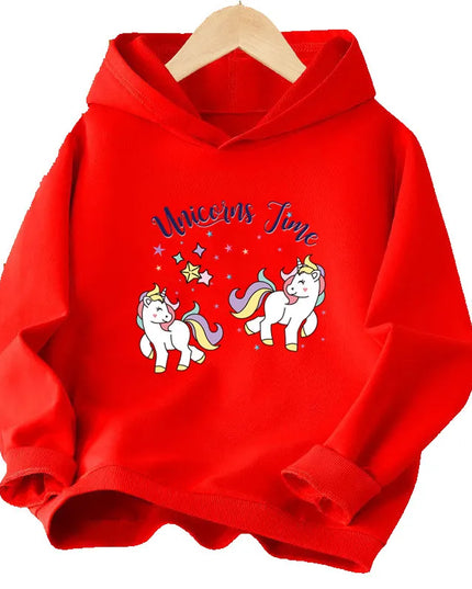 Dein kuscheliger Einhorn Hoodie in Schwarz!