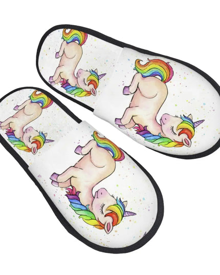 Deine zauberhaften Einhorn Hausschuhe!
