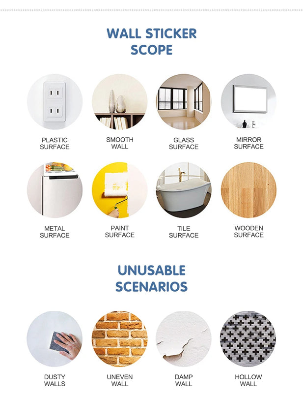 Großes Einhorn Wandtattoo – Dein magischer