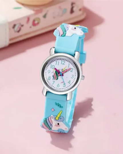 Süße Einhorn Uhr für kleine Träumer