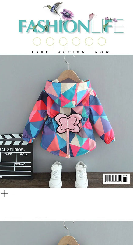 Deine coole Einhorn Windbreaker Jacke!