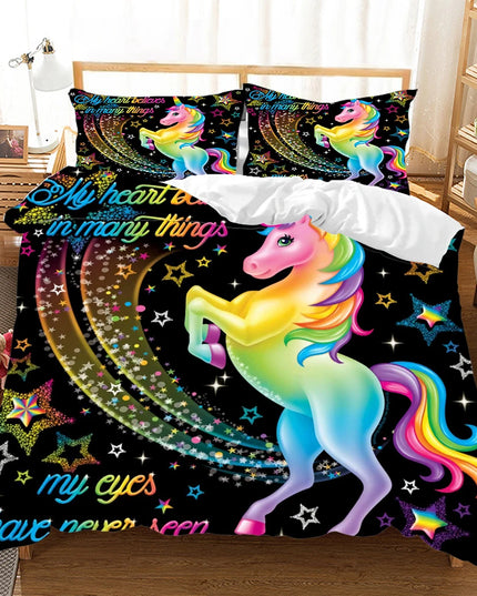 Träum süß mit deiner Regenbogen Einhorn