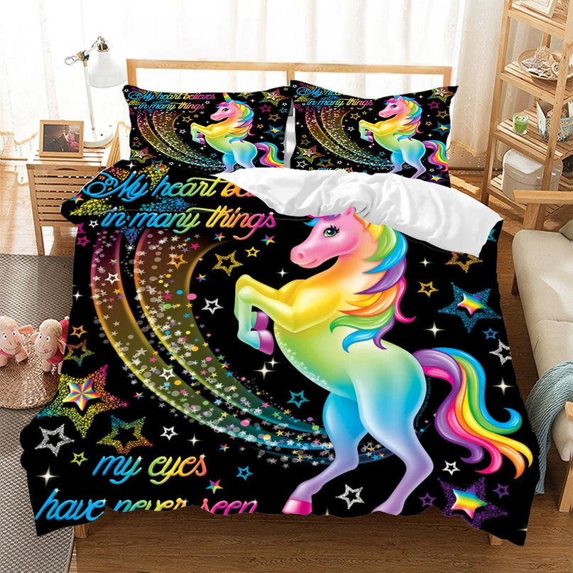 Träum süß mit deiner Regenbogen Einhorn