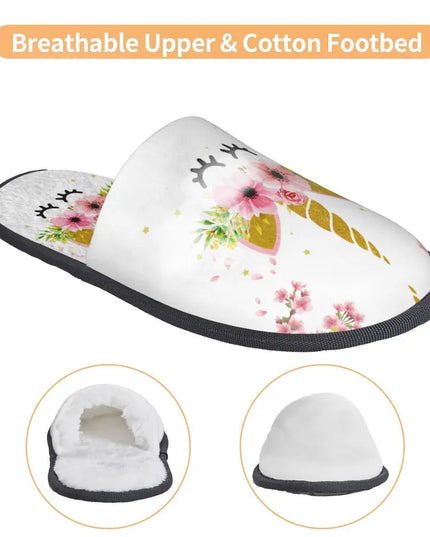 Fantasievolle Einhorn Hausschuhe für dich!