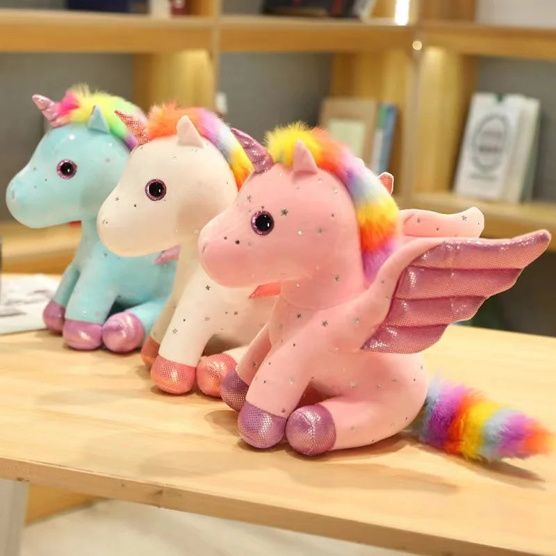 Kuscheliger Einhorn Plüsch-Anhänger