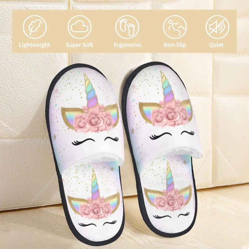 Deine neuen Einhorn Hausschuhe – so weich!