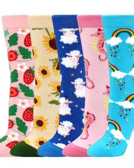 Deine bunten Einhorn Socken für gute Laune!