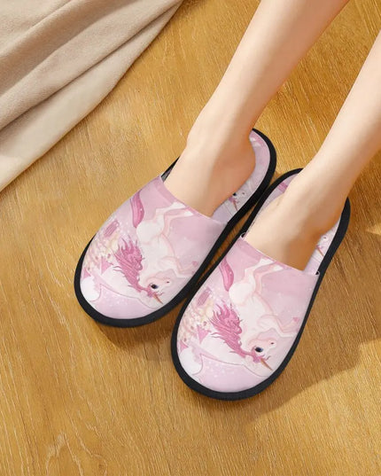 Fantasievolle Einhorn Hausschuhe für dich!