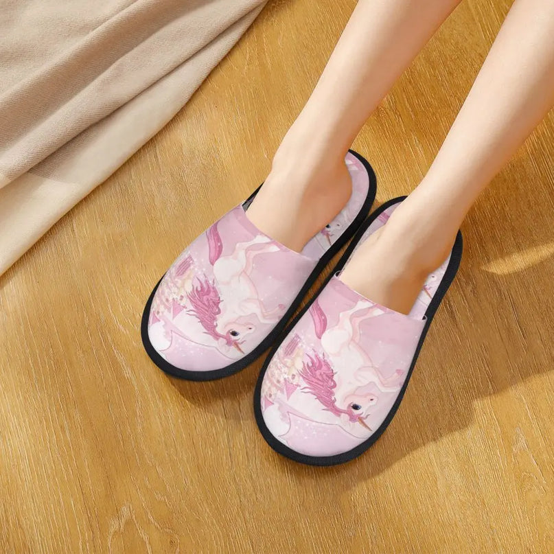 Deine bezaubernden Einhorn Hausschuhe!