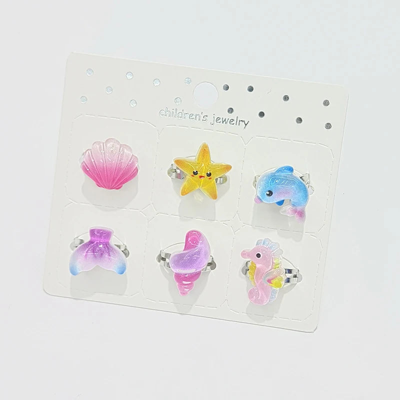 Süße Einhorn Ringe für kleine Prinzessinnen!