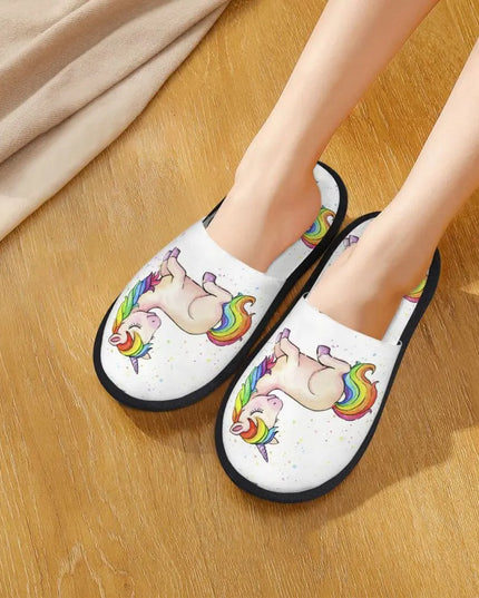 Deine fantastischen Einhorn Hausschuhe!