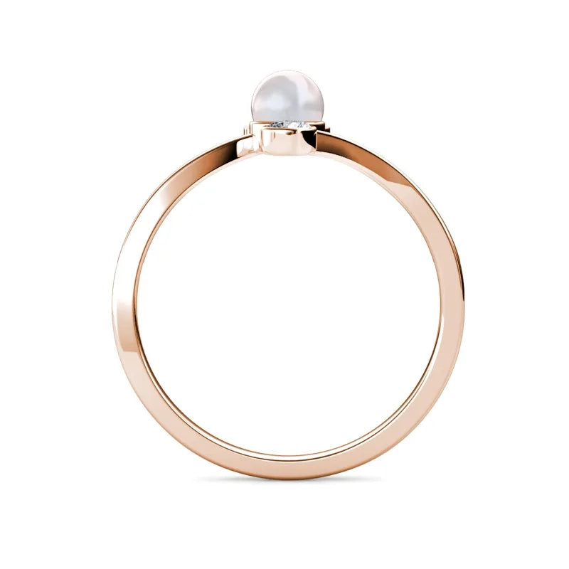Glänzender Einhorn Ring mit Kristallen