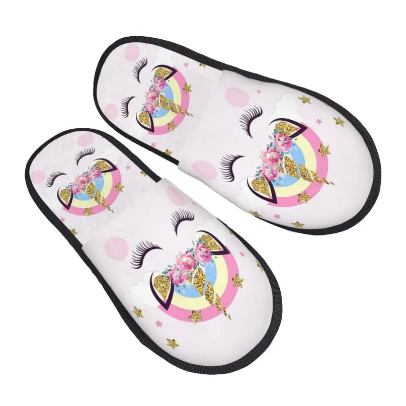 Fantasievolle Einhorn Hausschuhe für dich!