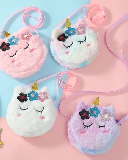 Deine kuschelige Einhorn Umhängetasche!