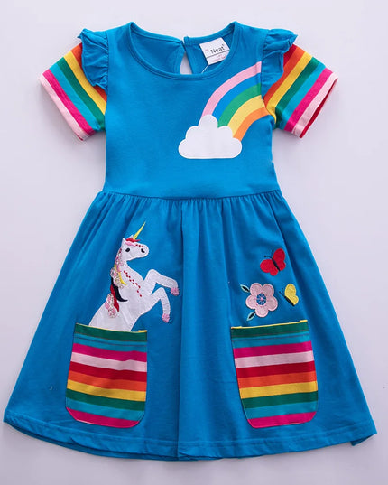 Dein strahlendes Einhorn Kleid für warme