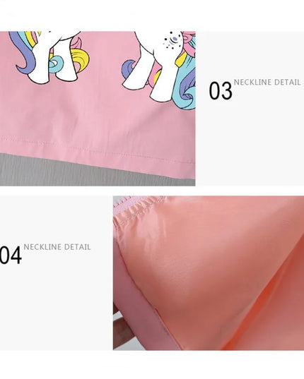 Deine zauberhafte Einhorn Jacke mit Kapuze!