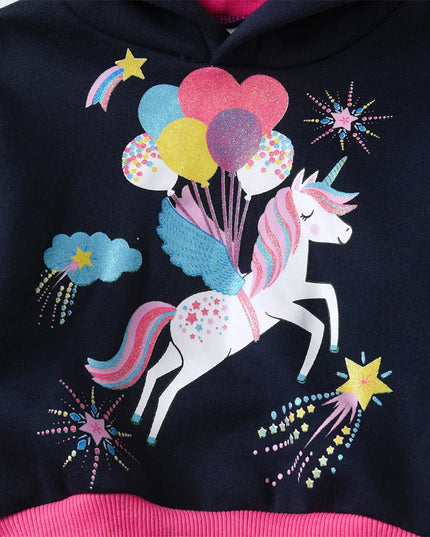 Dein gestreifter Einhorn Hoodie von VIKITA!