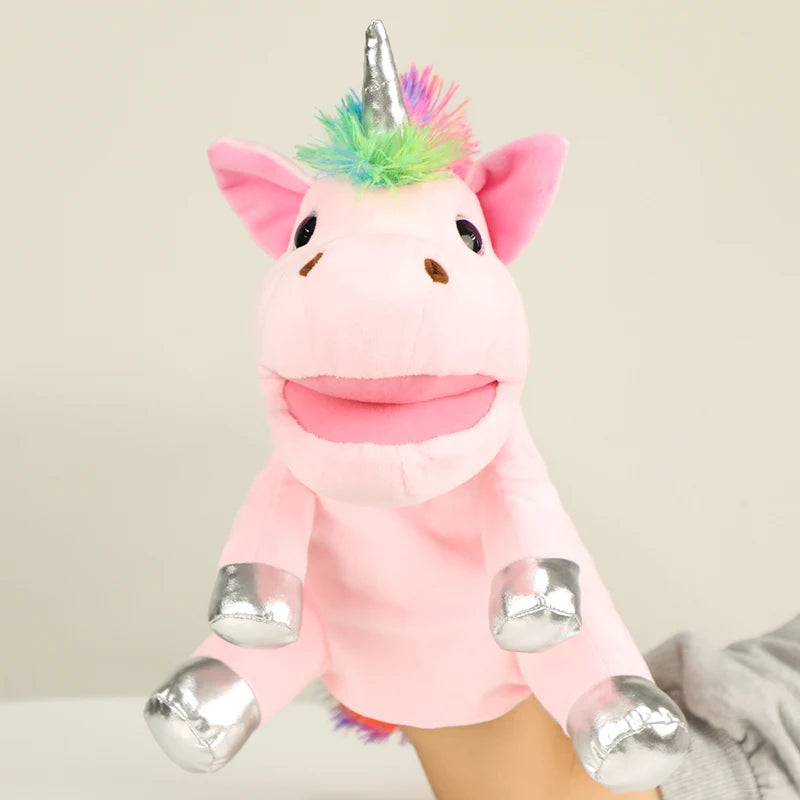 Dein interaktives Einhorn Handpuppen