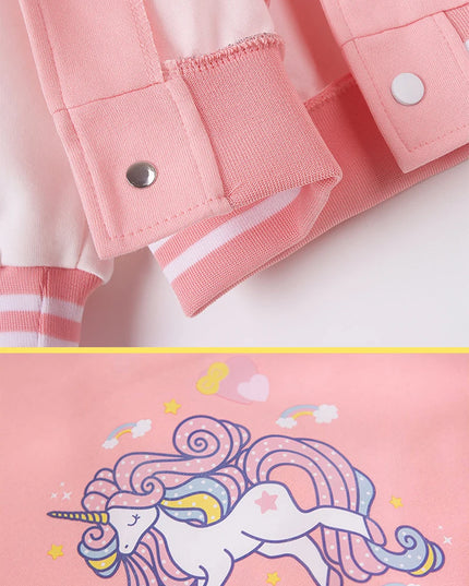 Deine sportliche Einhorn Baseball Jacke!