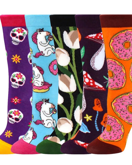 Deine bunten Einhorn Socken für gute Laune!
