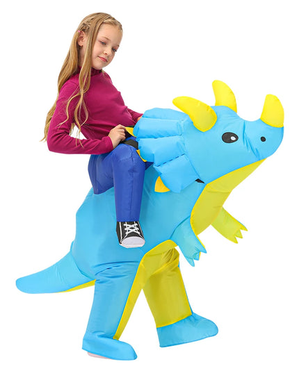 Das Aufblasbares Einhorn Kostuem fuer Alle!