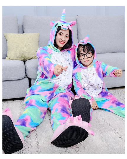 Dein strahlender Einhorn Onesie für