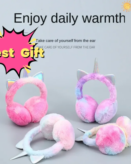 Kuschelige Einhorn Ohrenschützer!