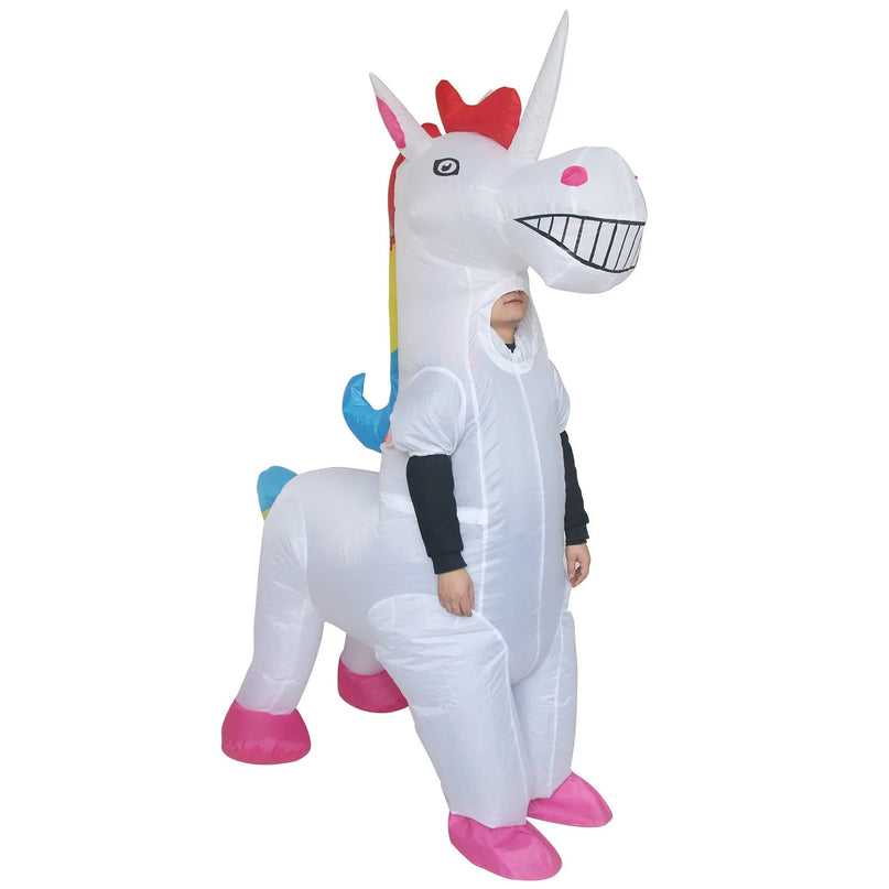 Aufblasbares Einhorn Kostüm – Dein