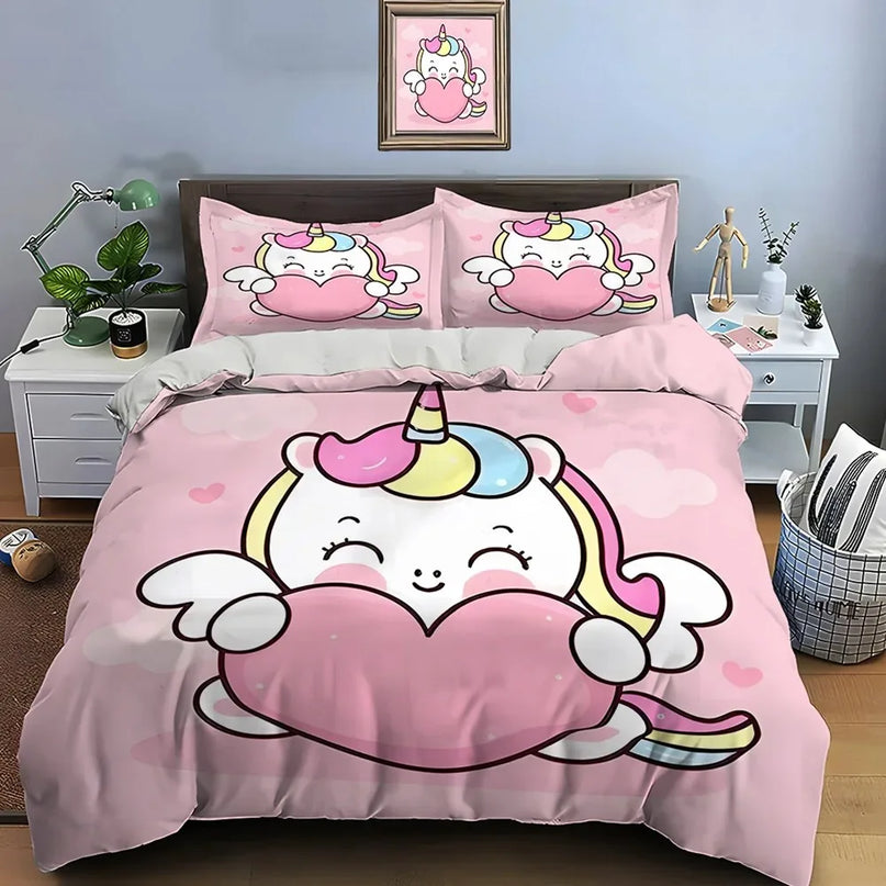 Deine Einhorn Bettwäsche für traumhafte