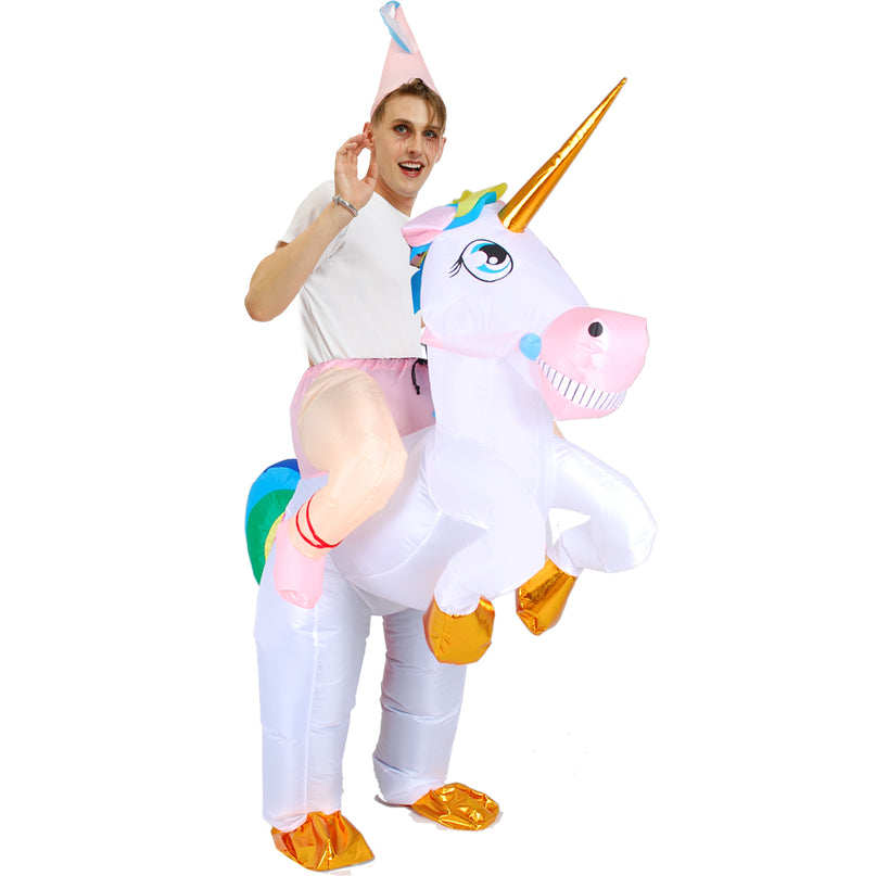 Dein buntes Pegasus-Einhorn Kostuem (Kids)