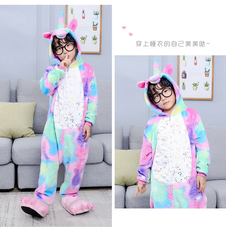 Dein strahlender Einhorn Onesie für