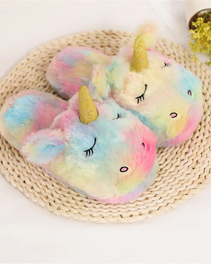 Kawaii Einhorn Hausschuhe für deine Füße!
