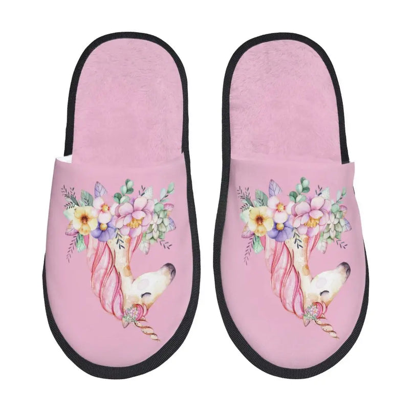 Deine kuscheligen Einhorn Hausschuhe!