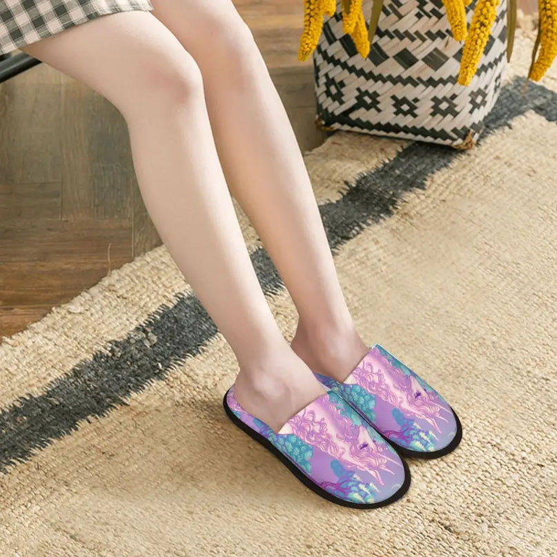 Deine bequemen Einhorn Hausschuhe!