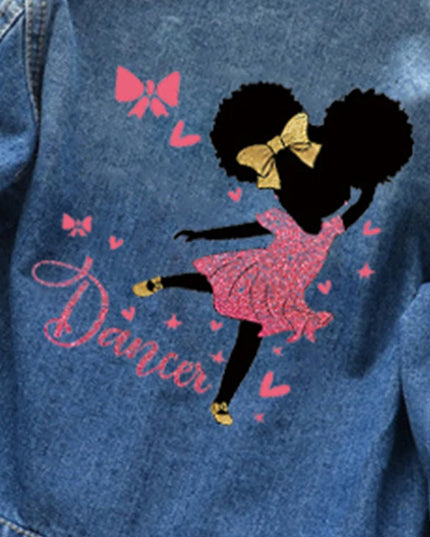 Deine zauberhafte Einhorn Jacke aus Denim!