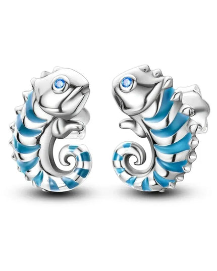 Süße Einhorn Ohrstecker aus 925 Silber