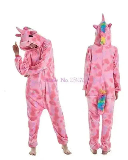 Dein flauschiger Einhorn Onesie für magische