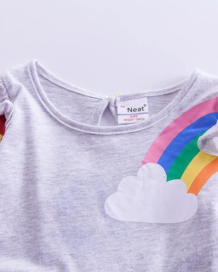 Strahlendes Einhorn Kleid für deine