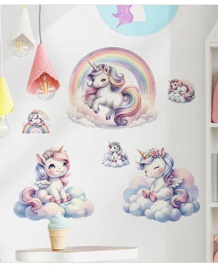 Dein Einhorn Wandtattoo für süße Träume!