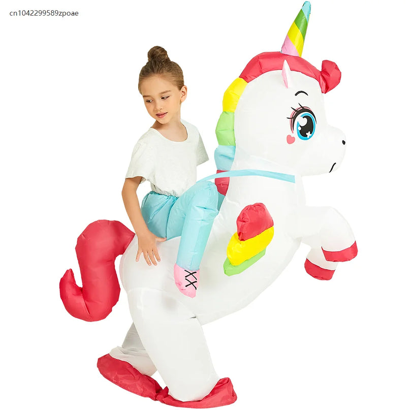 Dein lustiges Einhorn Kostuem für Kids!