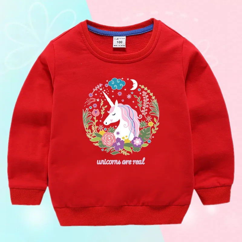 Dein neuer Einhorn Pullover in leuchtendem