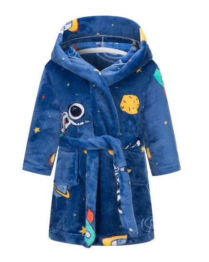 Kuscheliger Einhorn Bademantel für Kids