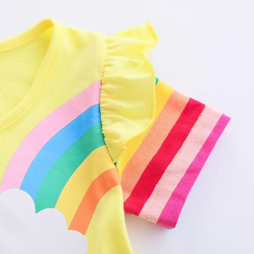 Dein cooles Einhorn Kleid in Grau!
