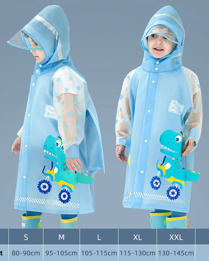 Dein Einhorn Regenponcho mit Rucksack-Platz!