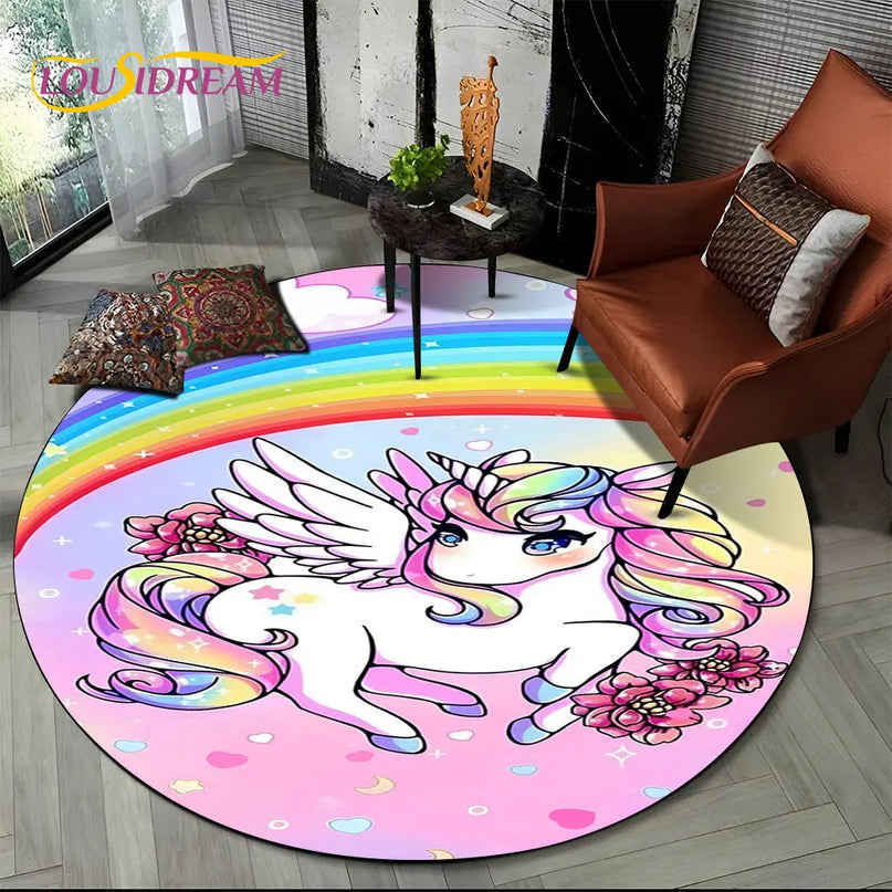 Dein Einhorn Sessel Teppich Traum!