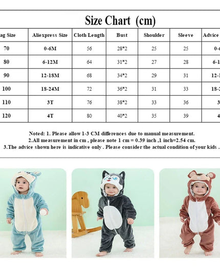 Kuscheliges Einhorn Kostuem für dein Baby!