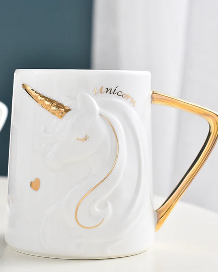 Deine clevere Einhorn Tasse mit Handyhalter!