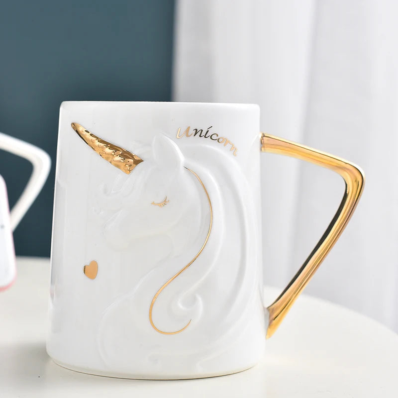 Deine clevere Einhorn Tasse mit Handyhalter!