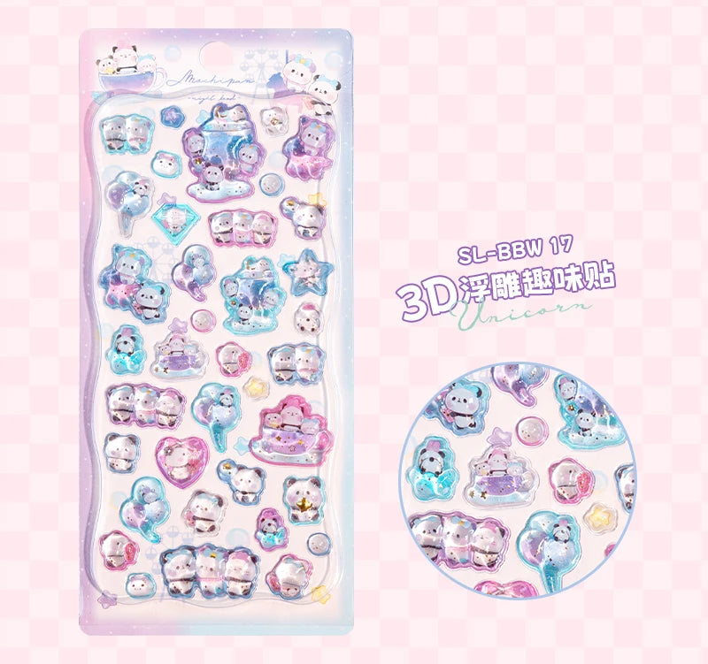 Zauberhafte Einhorn Schreibwaren Sticker!