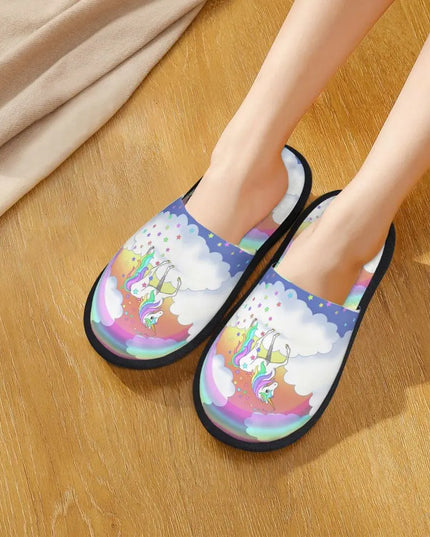 Deine bezaubernden Einhorn Hausschuhe!